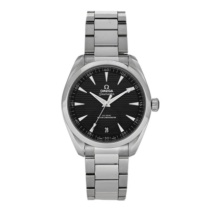 Omega Stainless Steel 41mm Seamaster Aqua Terra Co-Axial Automatic Watch Black 220.10.41.21.01.001 1 of 5