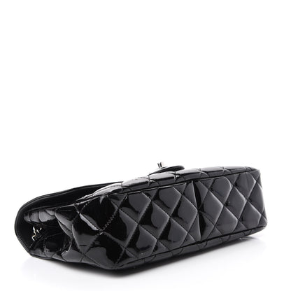 Chanel Patent Quilted Large Coco Shine Flap Black 5 of 20