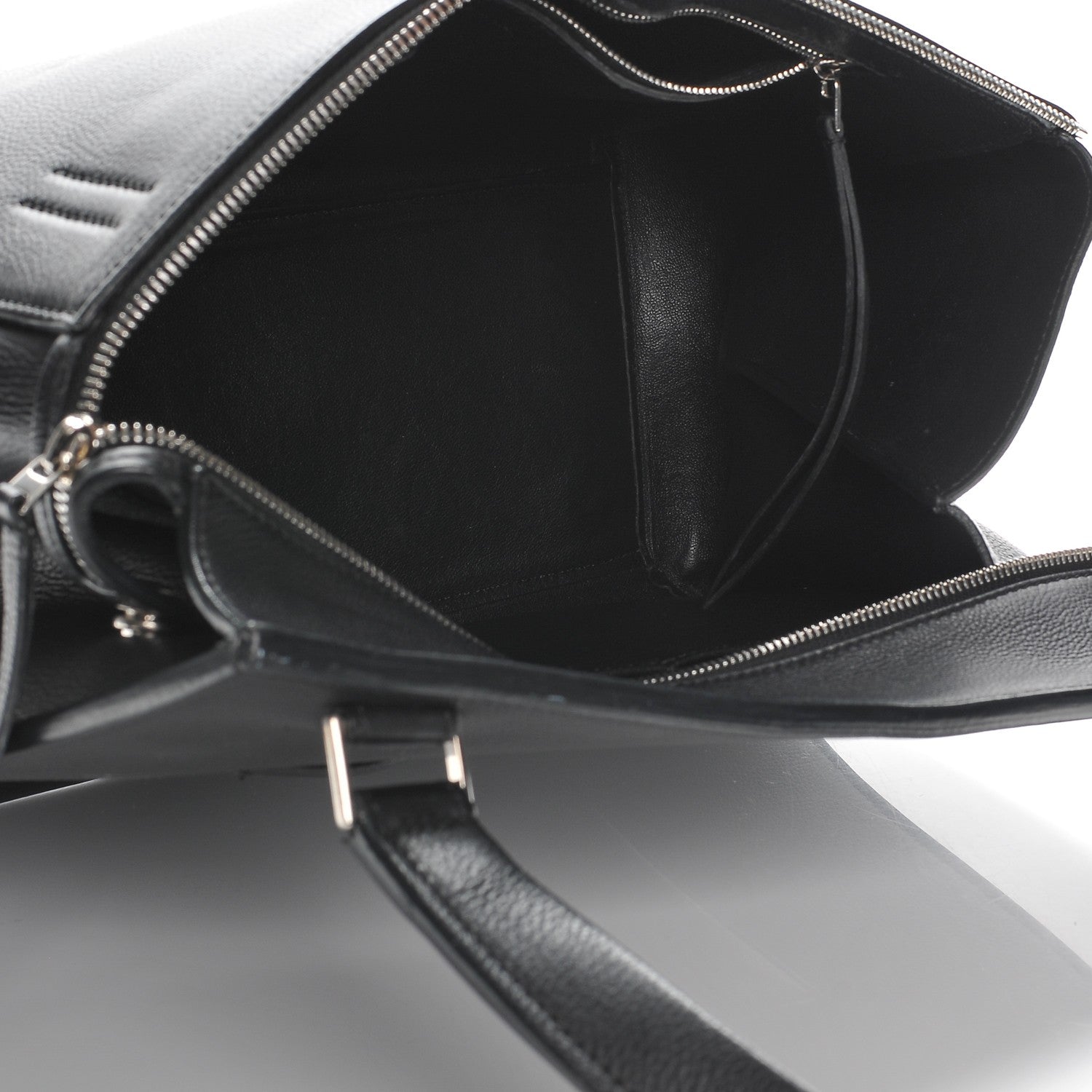 Celine Supple Calfskin Medium Edge Shoulder Bag Black 5 of 9