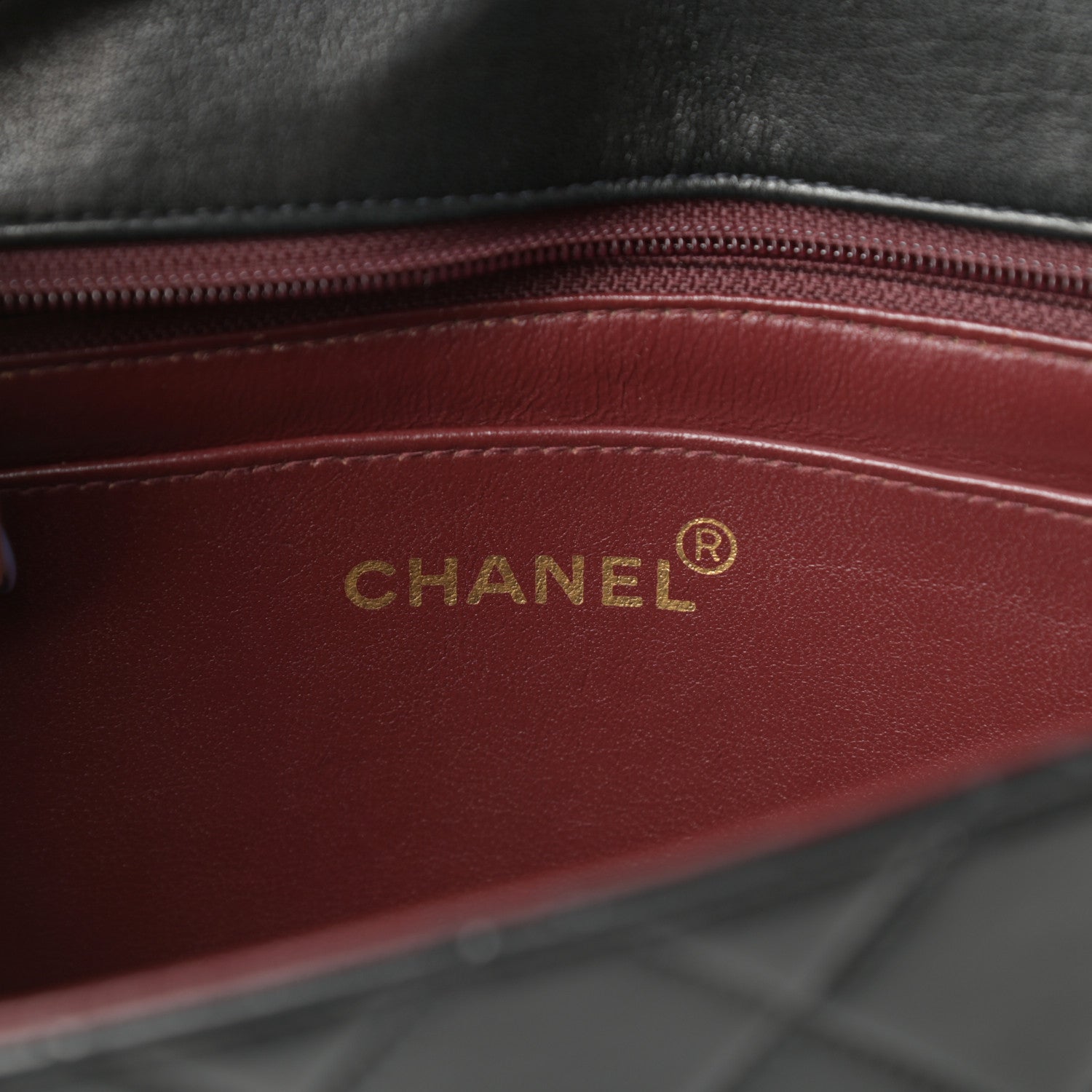 Chanel Lambskin Quilted Medium Single Flap Black 6 of 14