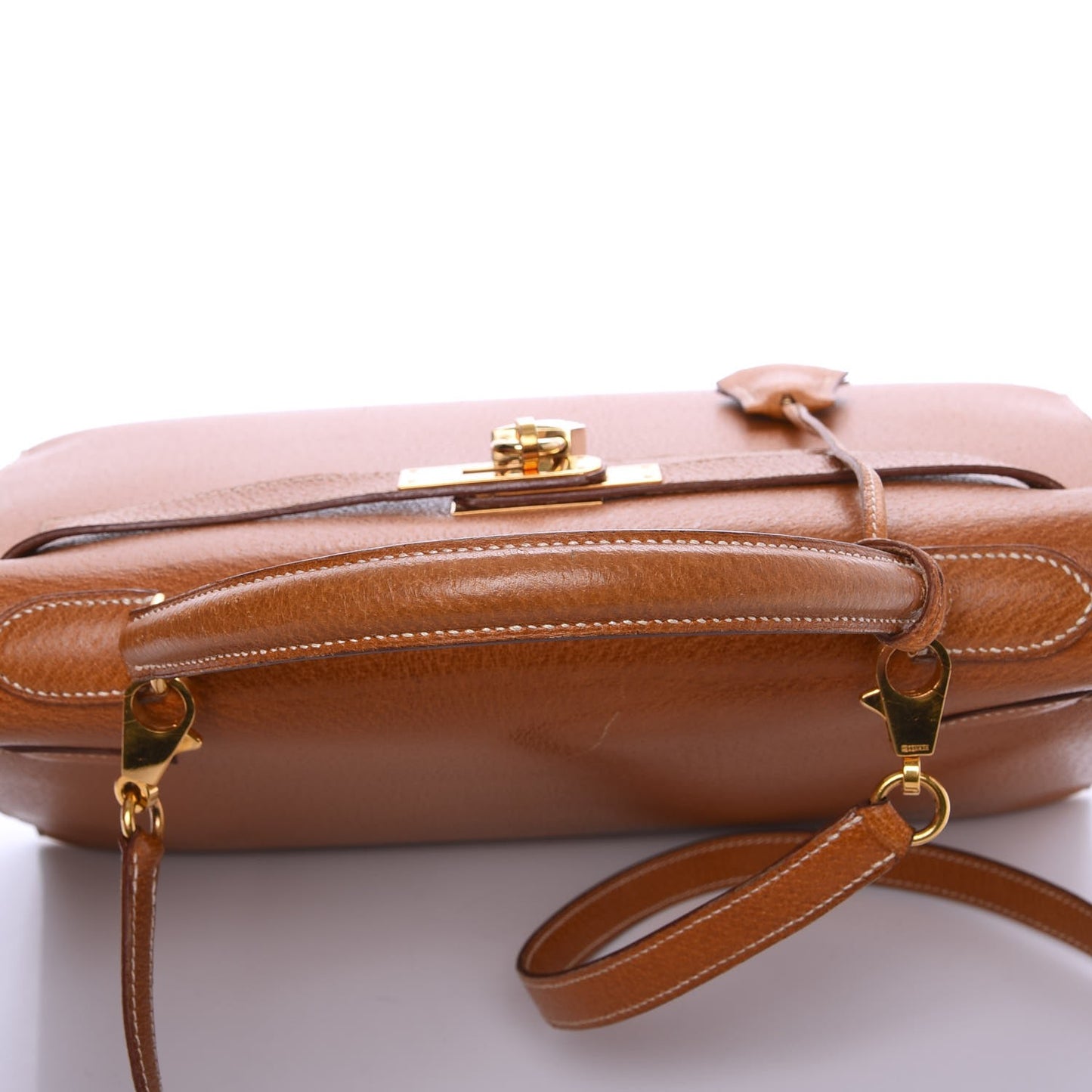 Peau Porc Sellier Kelly 32 Gold