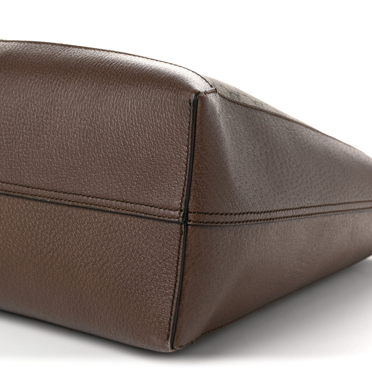 GG Supreme Monogram Web Ophidia Tote Brown
