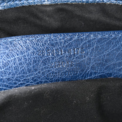 Balenciaga Agneau Giant 12 Gold Hardware Work Bleu Glacier 8 of 11