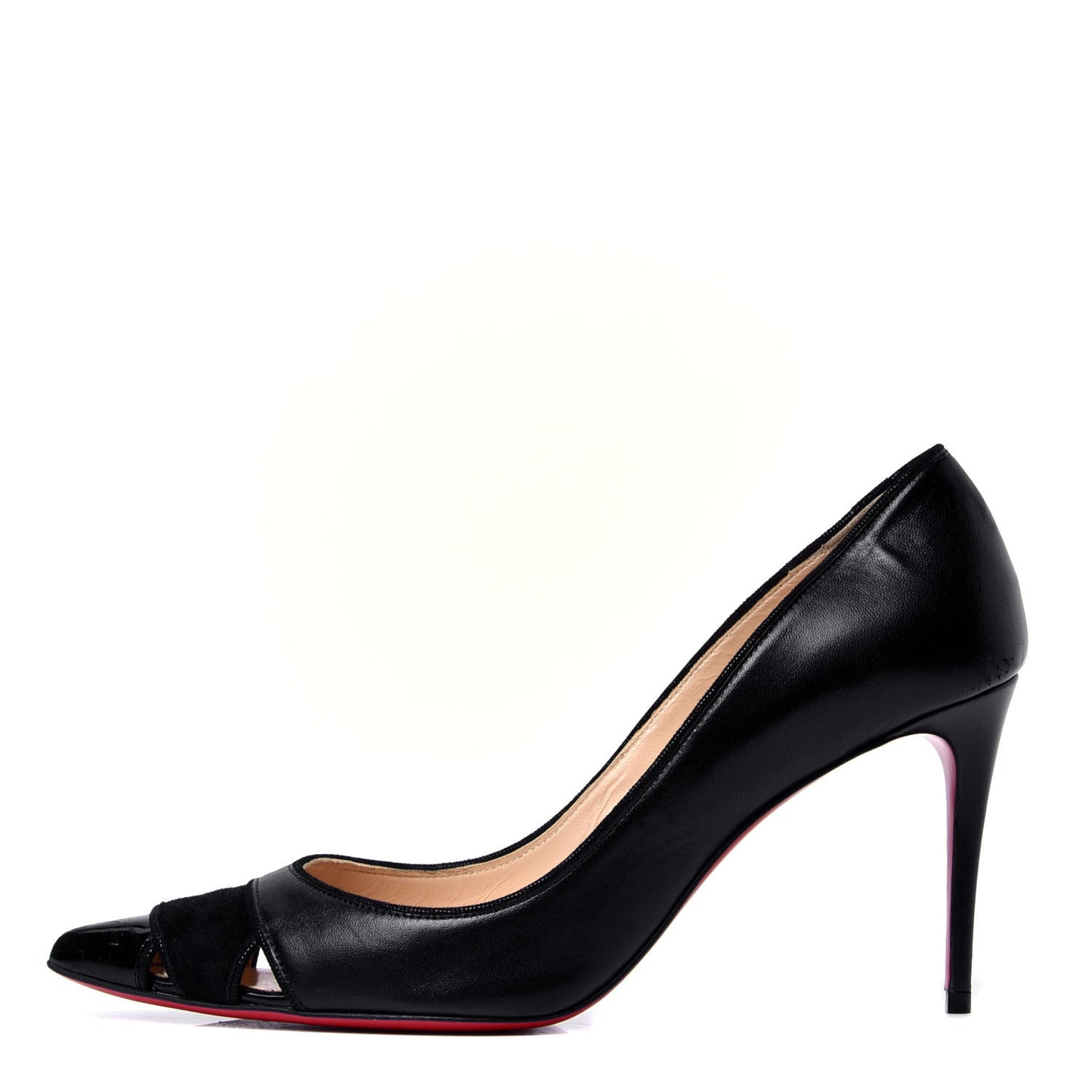 Nappa Veau Velours 85 Pumps 39.5 Black
