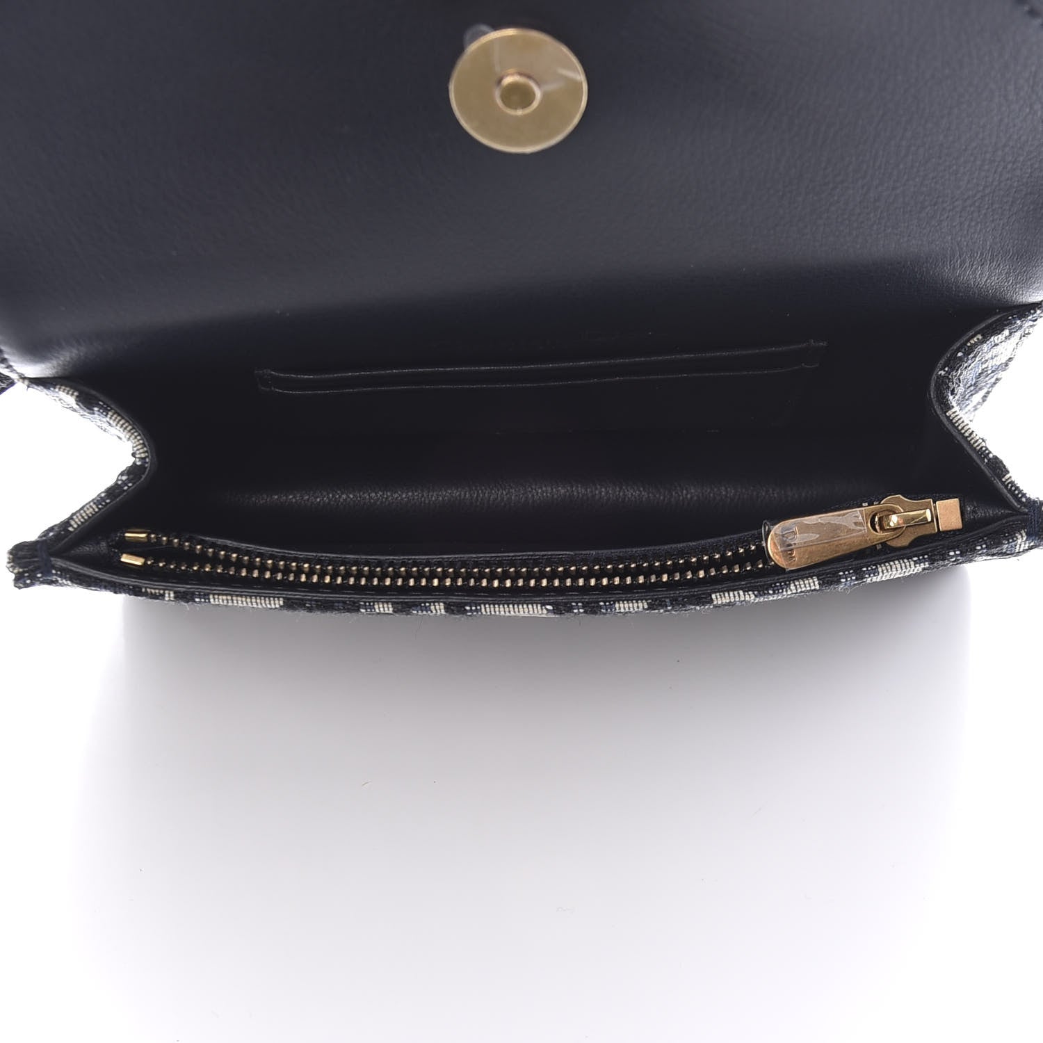 Christian Dior Oblique Saddle Belt Bag Blue 5 of 10