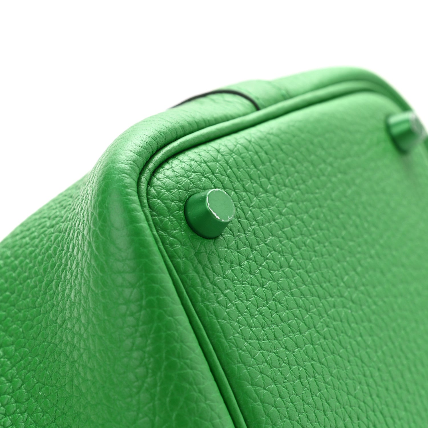 Hermes Taurillon Clemence Monochrome Picotin Lock 18 PM Bambou 13 of 13