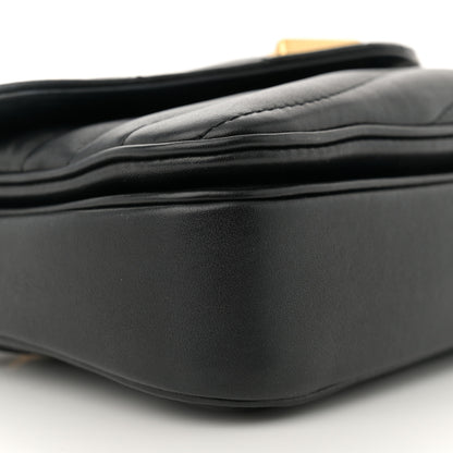 Louis Vuitton Calfskin LV New Wave Chain Bag Black 8 of 10