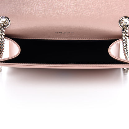 Saint Laurent Grain De Poudre Small Classic Monogram Kate Tassel Satchel Pale Blush 5 of 11