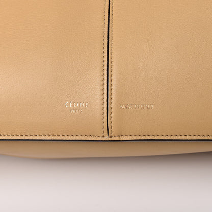 Celine Supple Natural Calfskin Medium Tri-Fold Bag Sand 9 of 11