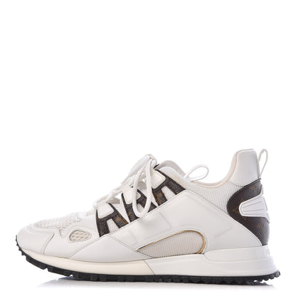 Louis Vuitton Calfskin Monogram Run Away Sneakers 38 White 1 of 14