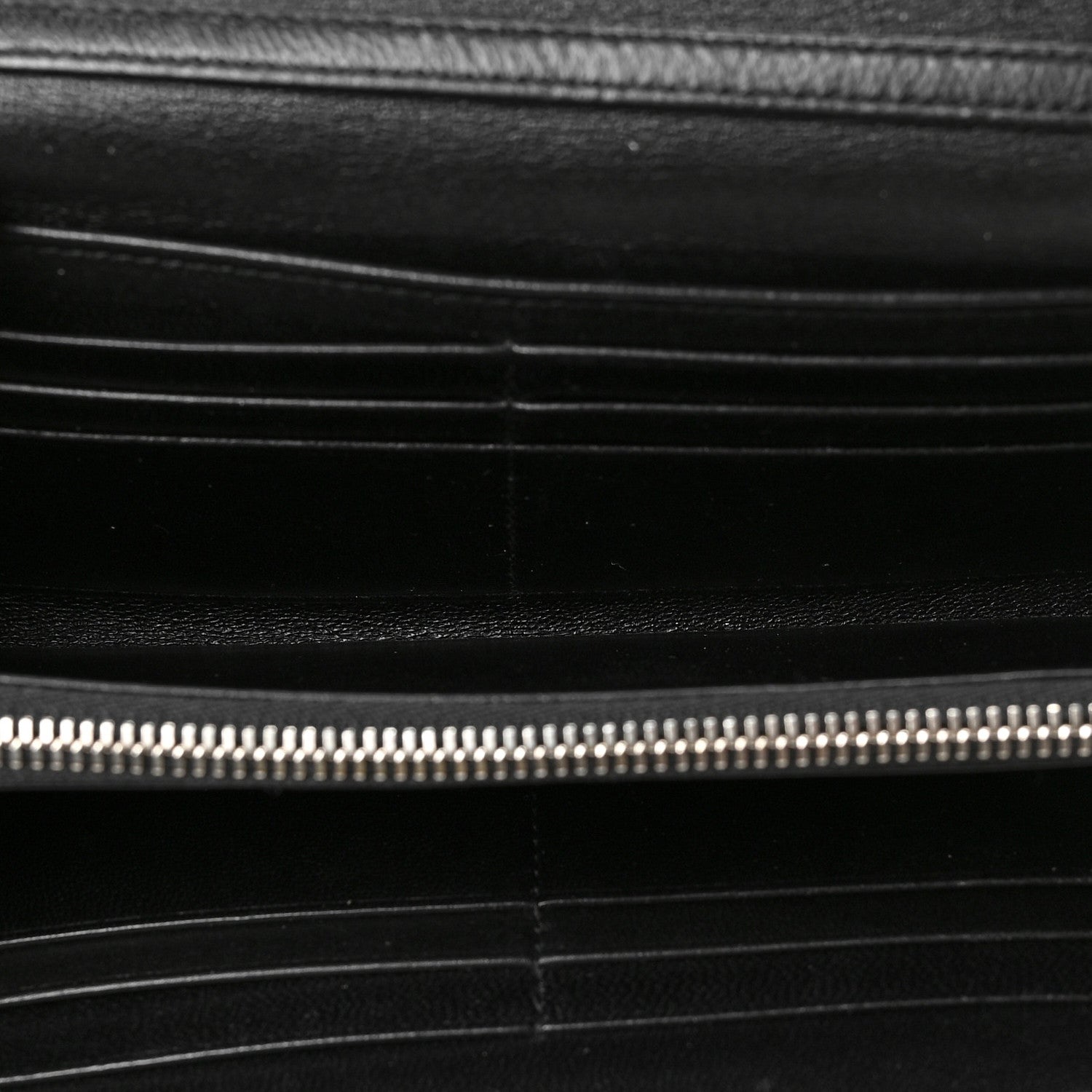 Christian Dior Lambskin Cannage Lady Dior Rendezvous Wallet On Chain Black 5 of 6