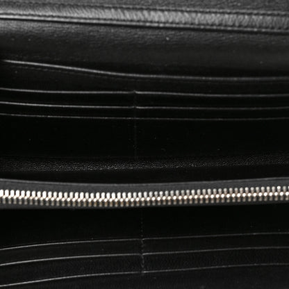 Christian Dior Lambskin Cannage Lady Dior Rendezvous Wallet On Chain Black 5 of 6