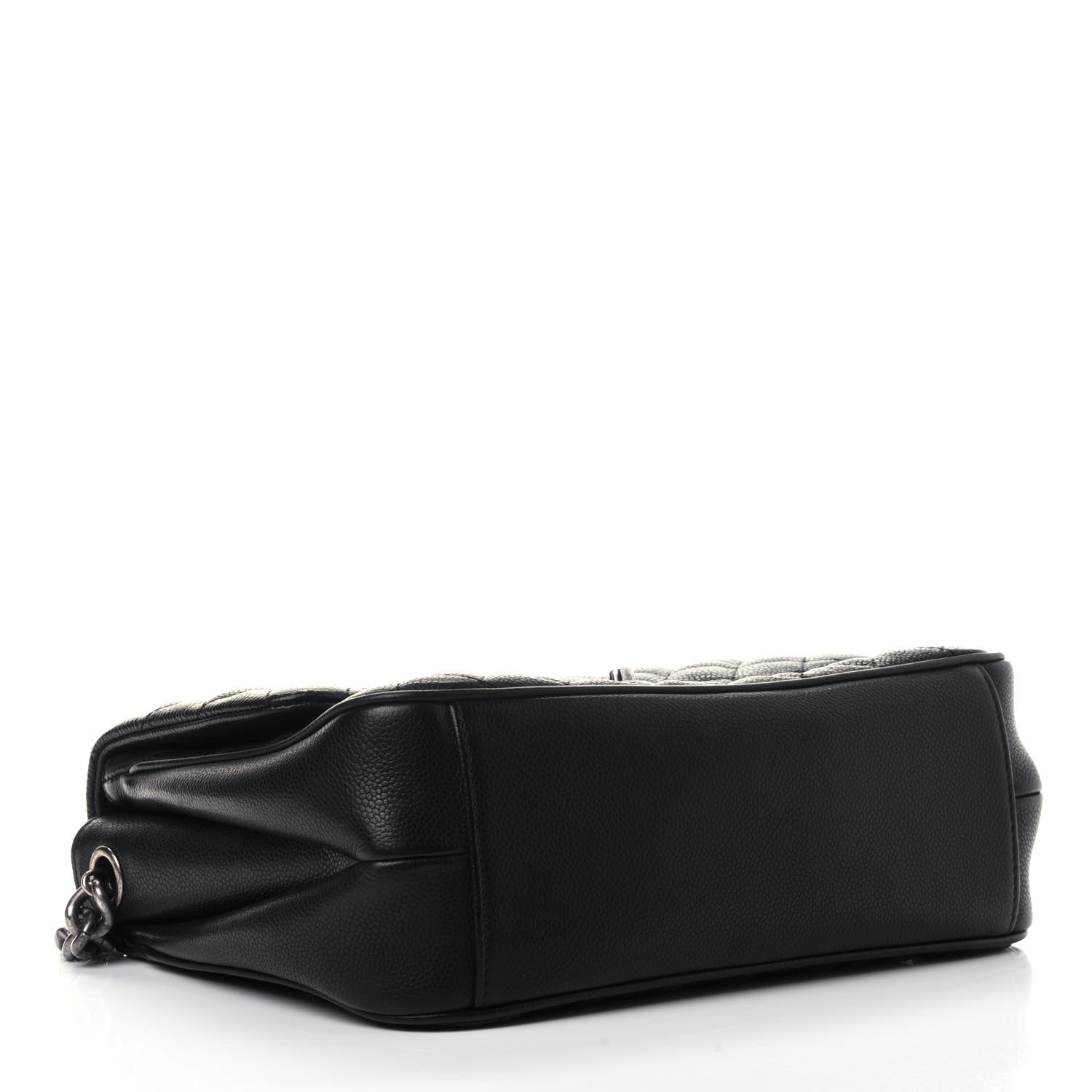 Chanel Caviar Quilted Medium Rock In Rome Single Flap Black 3 of 4