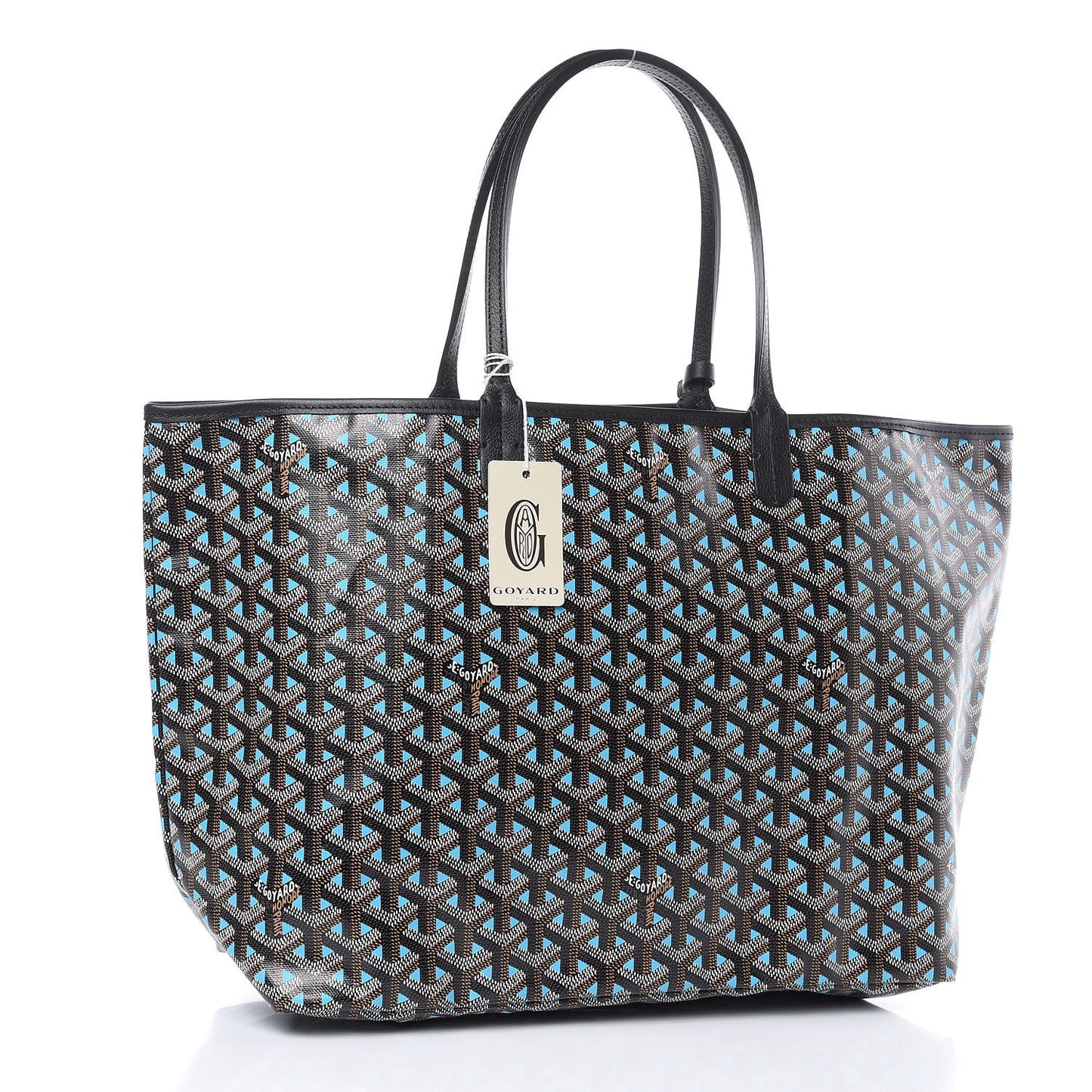 Goyardine Saint Louis Claire Voie PM Black Blue