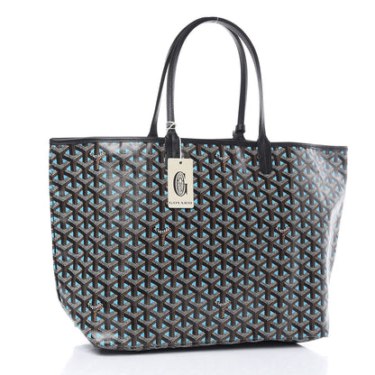 Goyard Goyardine Saint Louis Claire Voie PM Black Blue 3 of 8