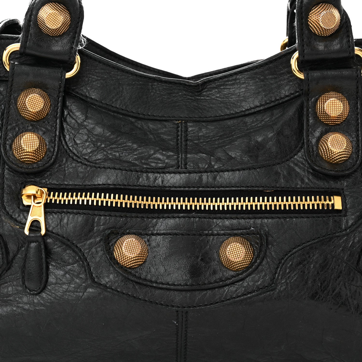 Balenciaga Agneau Giant 21 Gold Hardware Part Time Anthracite 8 of 11