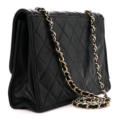 Chanel Lambskin Quilted Tassel Flap Black 4 of 12