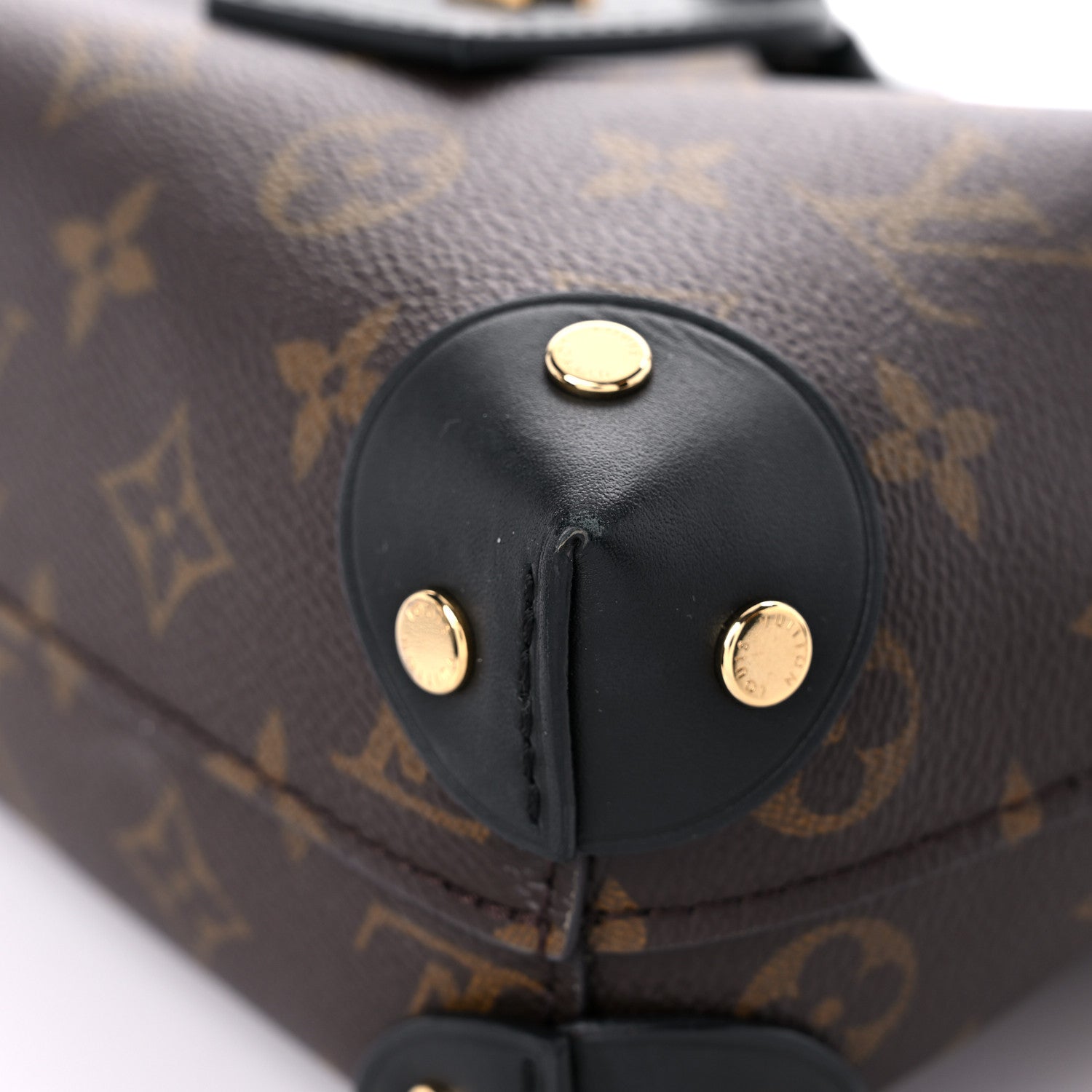 Louis Vuitton Monogram Petite Malle Souple Black 8 of 14