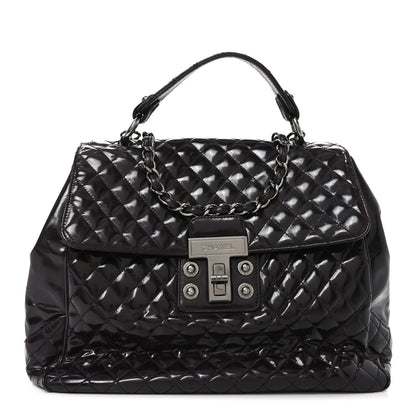 Chanel Glazed Calfskin Mademoiselle Lock Kelly Flap Bag Brown 1 of 10
