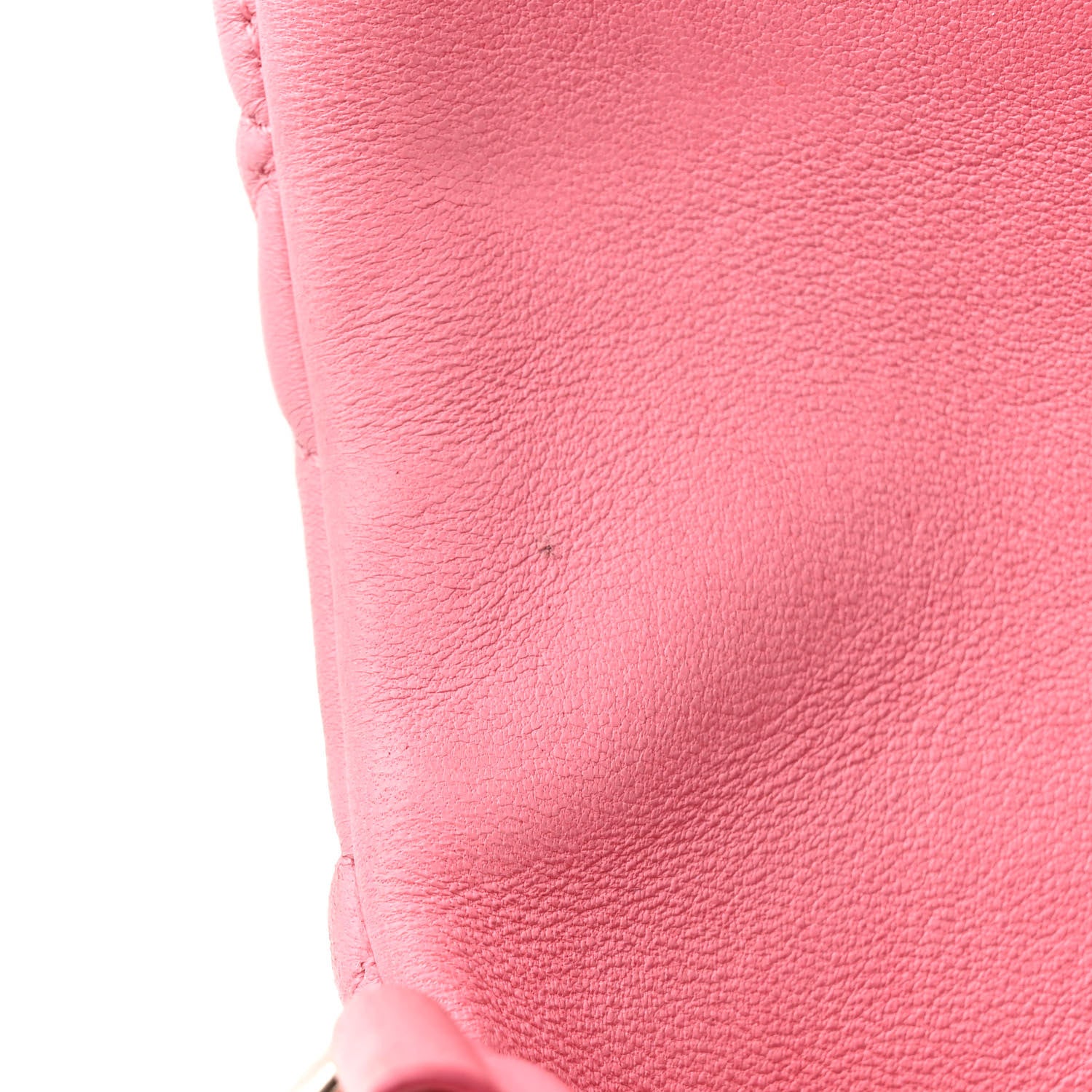 Miu Miu Nappa Matelasse Crystal Flap Clutch Geranio 11 of 13