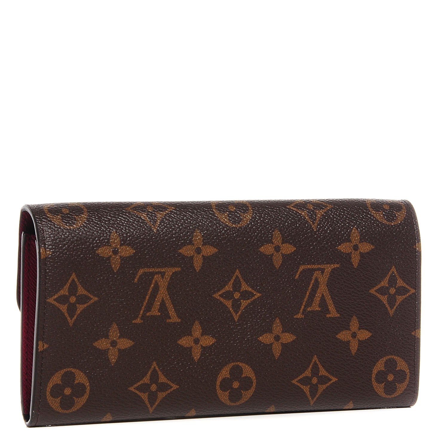 Louis Vuitton Monogram Emilie Wallet Fuchsia 3 of 7