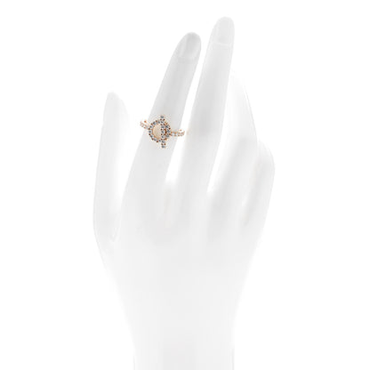 Hermes 18K Rose Gold Diamond Finesse Ring 52 6 2 of 6