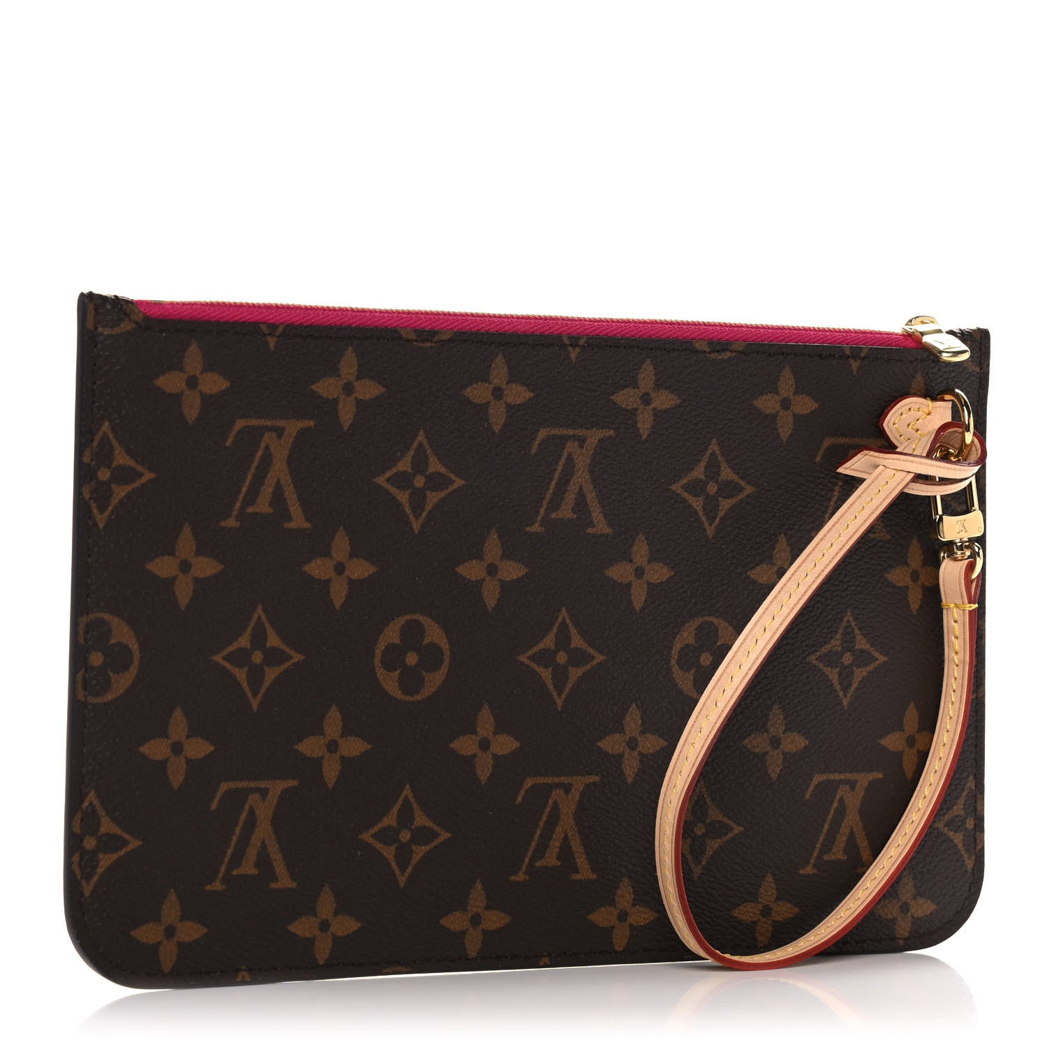Louis Vuitton Monogram Neverfull MM GM Pochette Pivoine 3 of 8