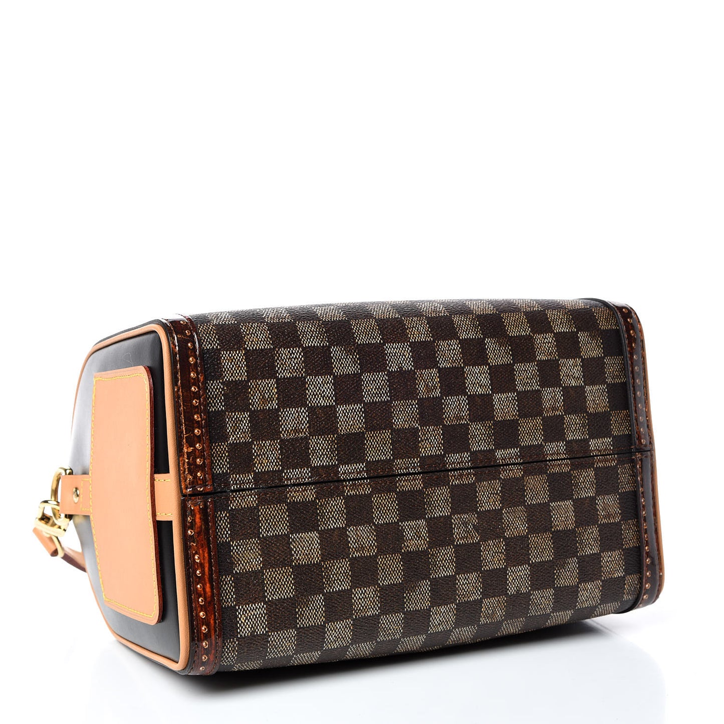 Transformed Damier Ebene Time Trunk Speedy Bandouliere 25 Black