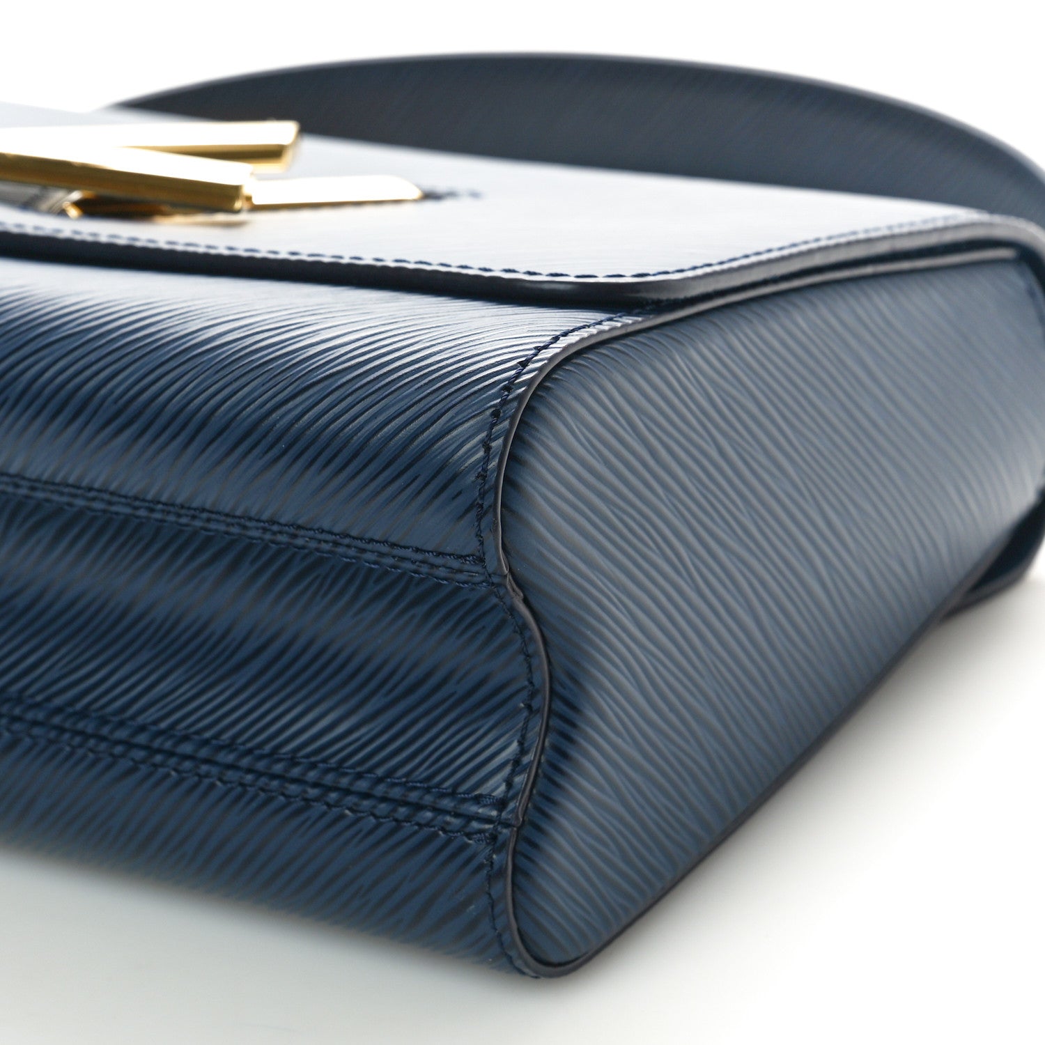 Louis Vuitton Epi Twist Shoulder Bag MM Indigo 10 of 10