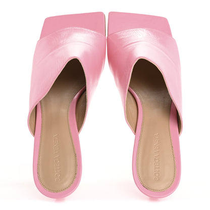 Bottega Veneta Lambskin Stretch Mule 40mm Sandals 41 Blossom 2 of 9