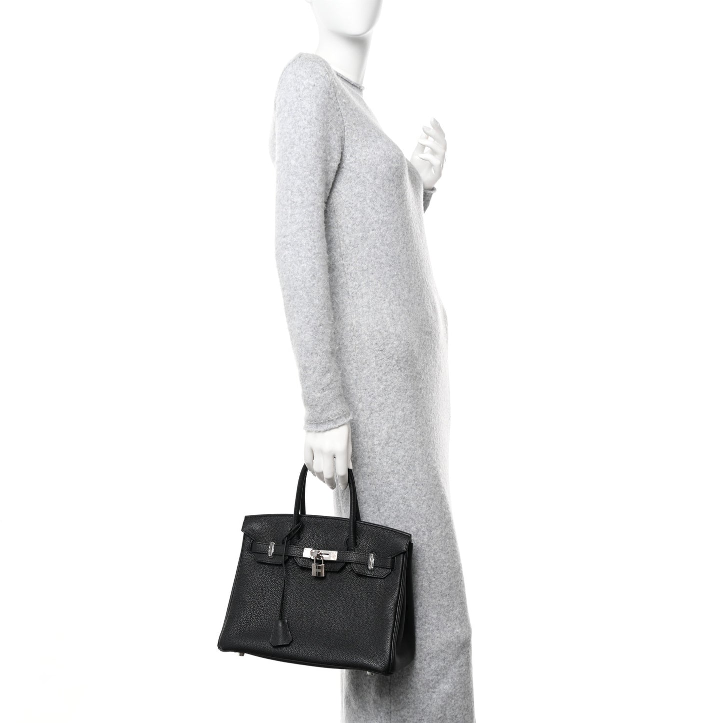 Togo Birkin 30 Black