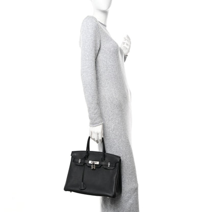 Hermes Togo Birkin 30 Black 2 of 11