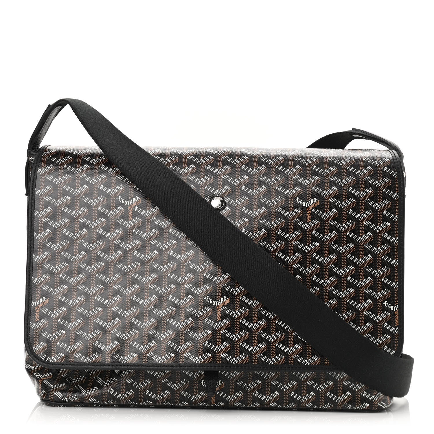 Goyard Goyardine Capetien Messenger Bag Black 1 of 10