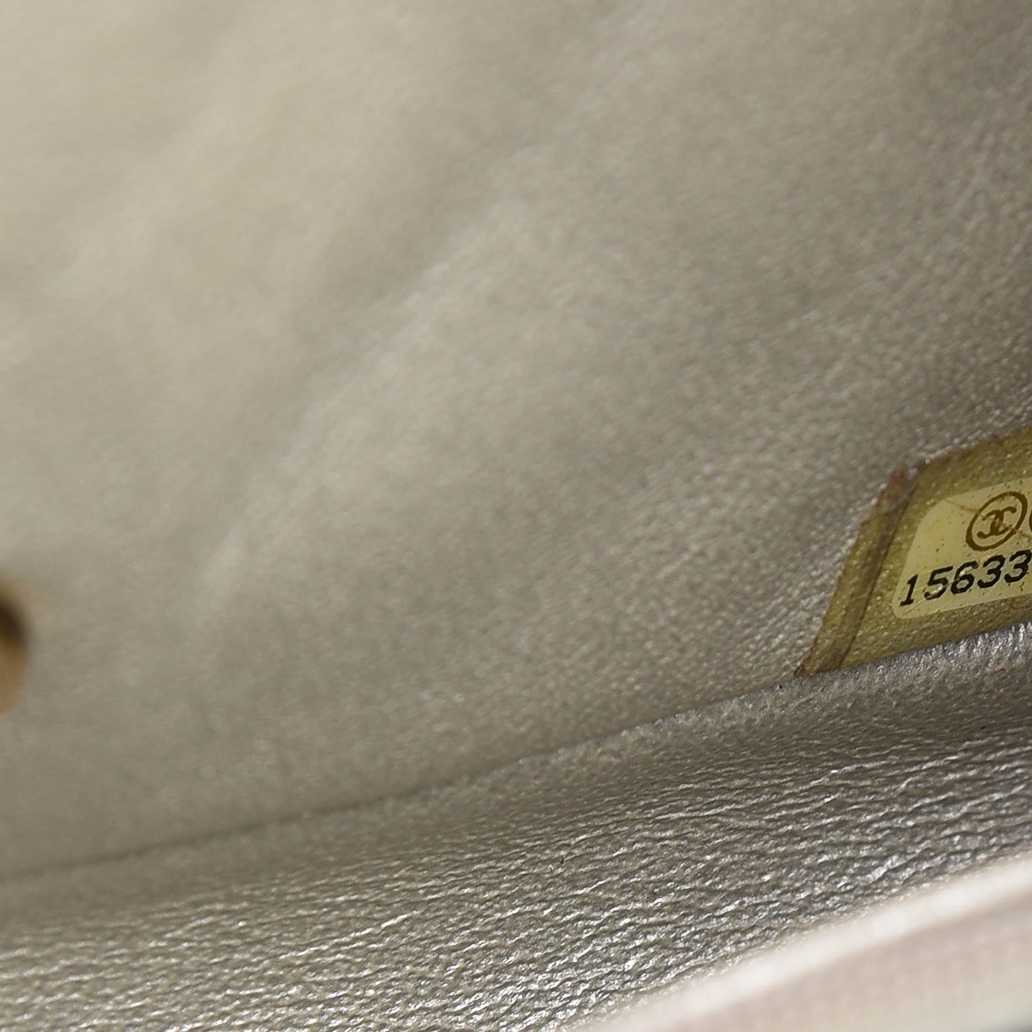 Chanel Metallic Lambskin Quilted Mini Rectangular Flap Gold 8 of 8