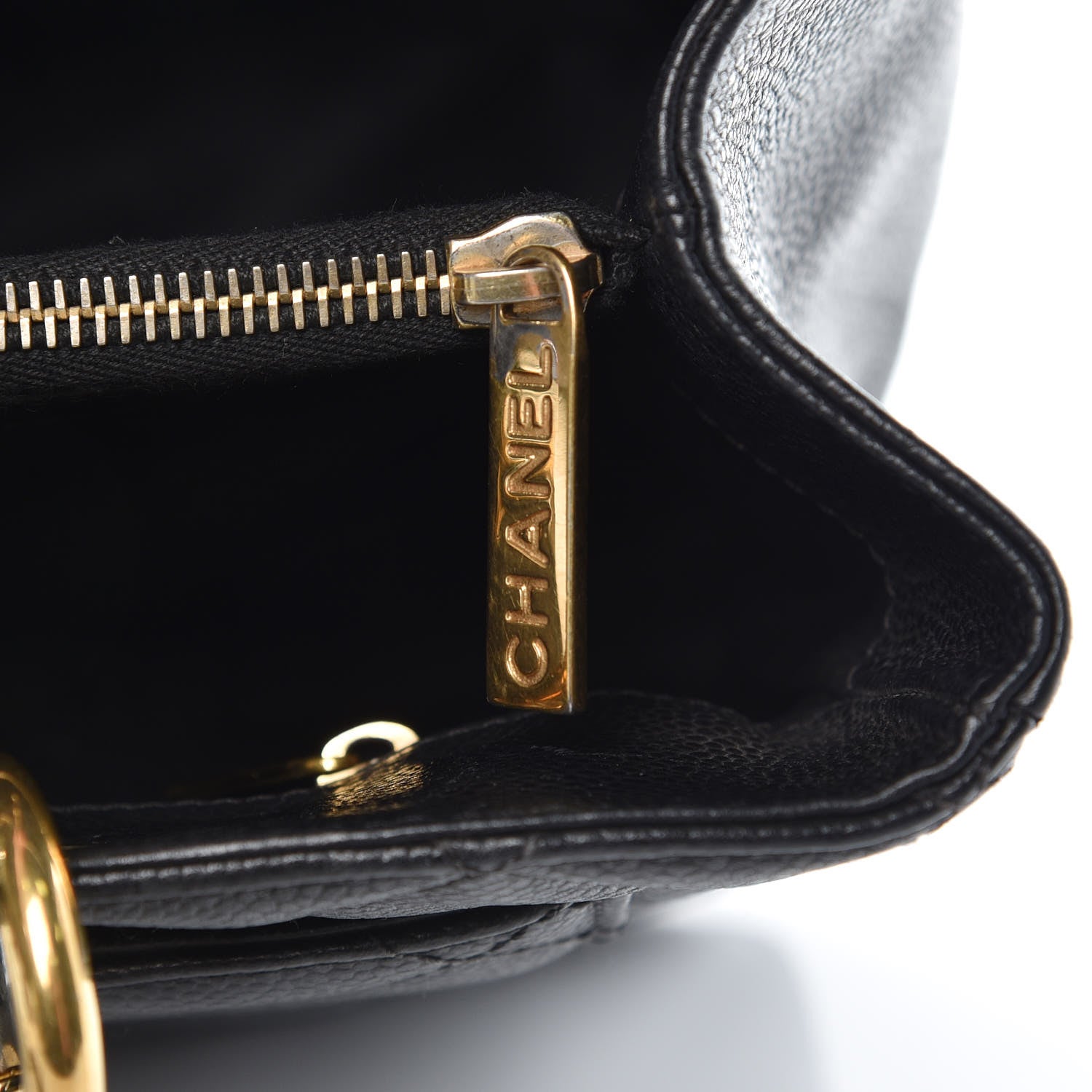 Chanel Caviar Quilted Grand Shopping Tote GST Black 16 of 16