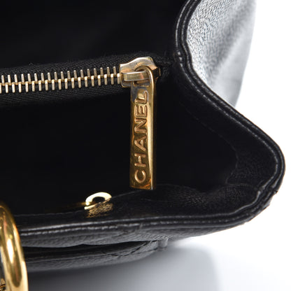Chanel Caviar Quilted Grand Shopping Tote GST Black 16 of 16