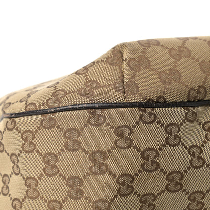 Gucci Monogram Large New Ladies Web Hobo Dark Brown 8 of 21