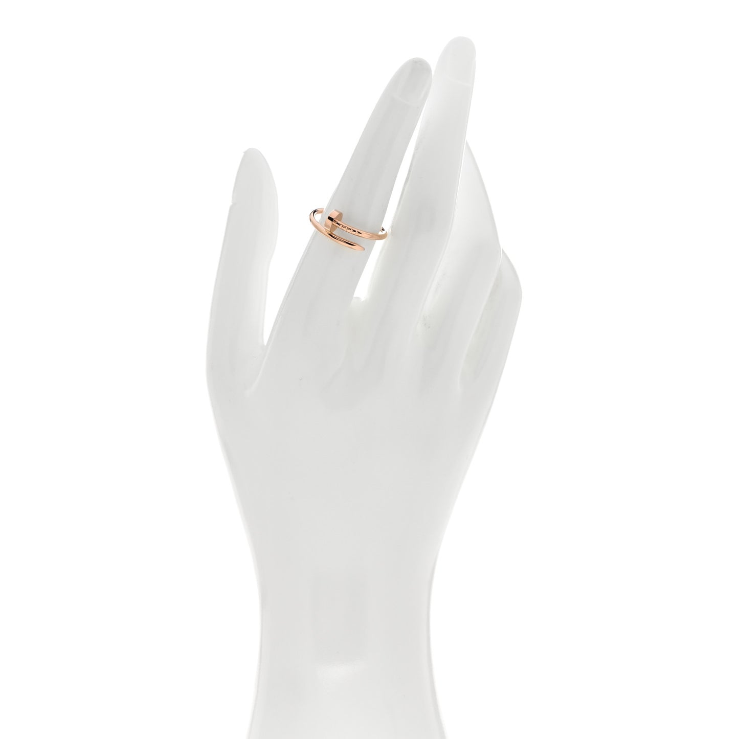18K Pink Gold Small Juste Un Clou Ring 53 6.25