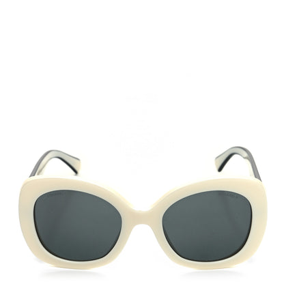 Chanel Acetate Sunglasses 71414A White 2 of 8
