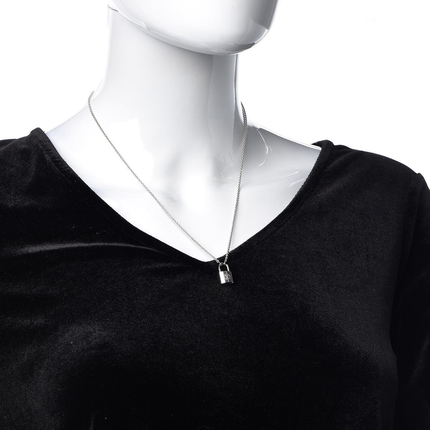 Sterling Silver Lockit Necklace