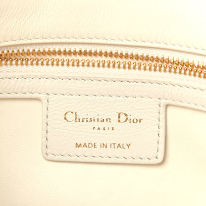 Christian Dior Lambskin Cannage Small Caro Bag Ivory 5 of 8
