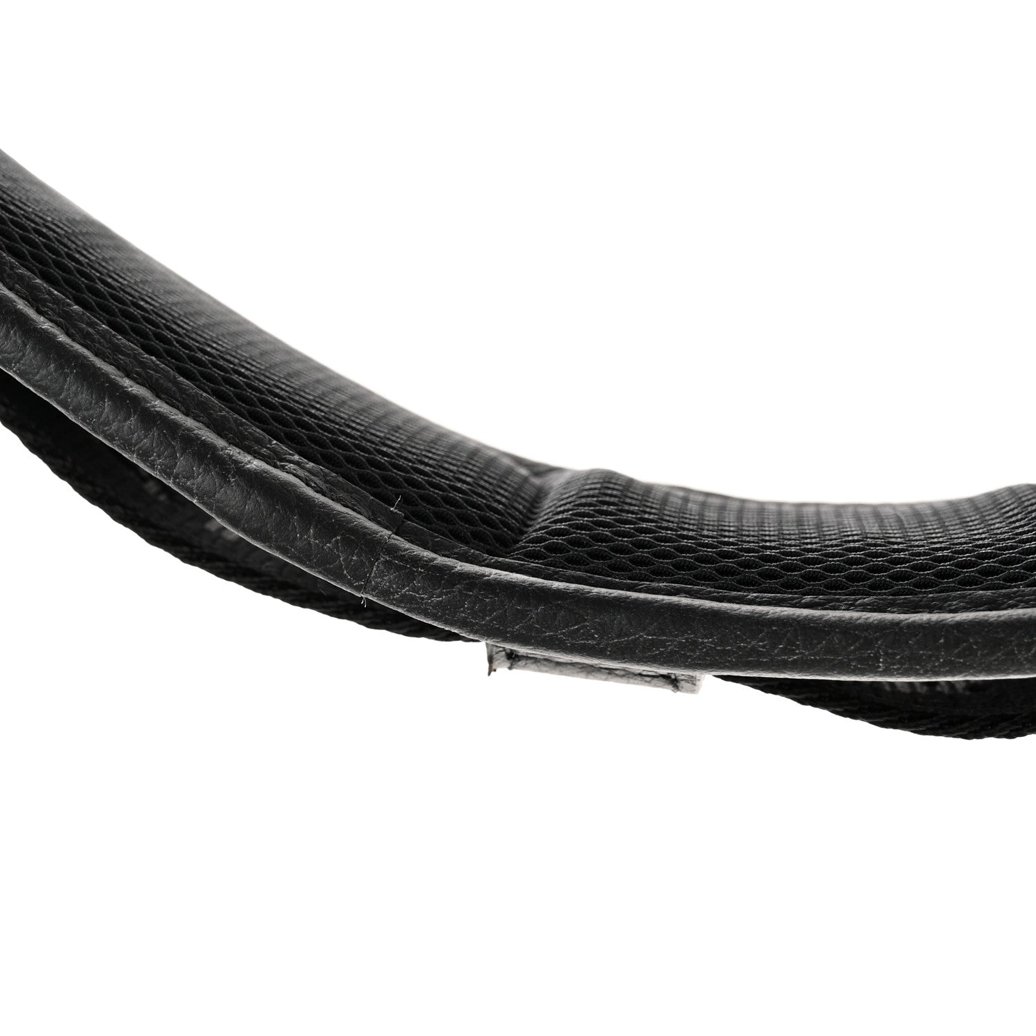 Christian Dior Oblique Grained Calfskin Adjustable Saddle Shoulder Strap With Pouch Black 12 of 12