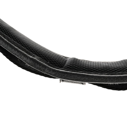 Christian Dior Oblique Grained Calfskin Adjustable Saddle Shoulder Strap With Pouch Black 12 of 12