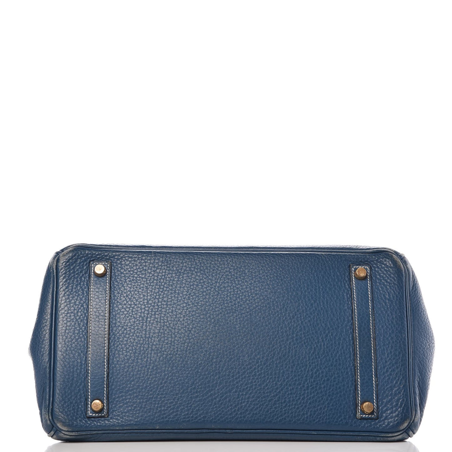 Taurillon Clemence Birkin 35 Bleu Thalassa