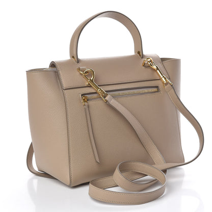Celine Grained Calfskin Micro Belt Bag Light Taupe 4 of 12