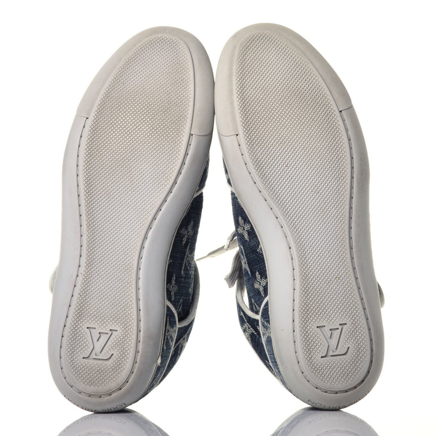 Monogram Denim Acapulco Sneakers 37 Blue