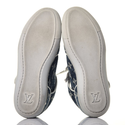 Louis Vuitton Monogram Denim Acapulco Sneakers 37 Blue 6 of 9