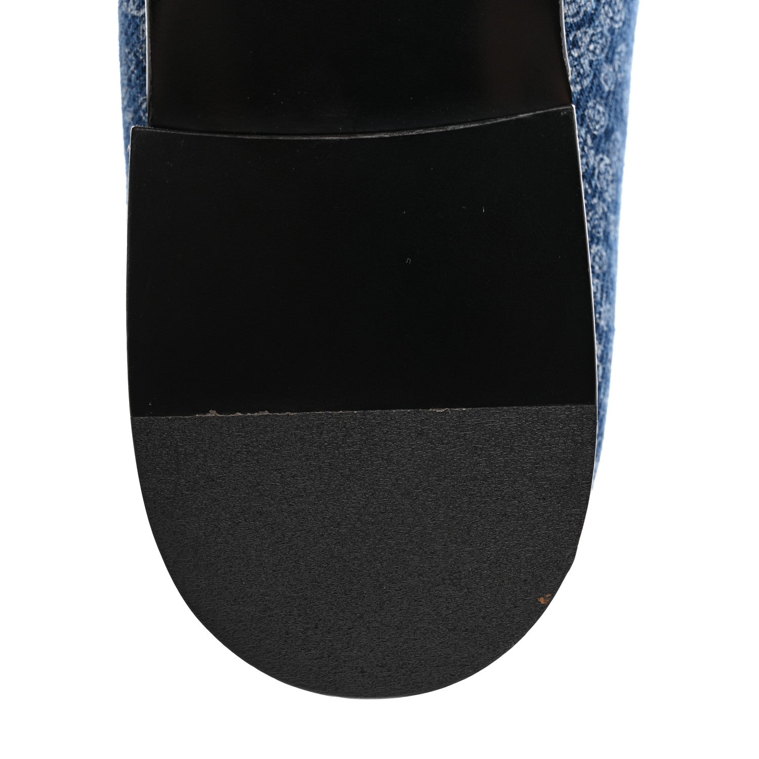 Chanel Denim Camellia Print Ballerina Flats 36.5 Dark Blue 9 of 10