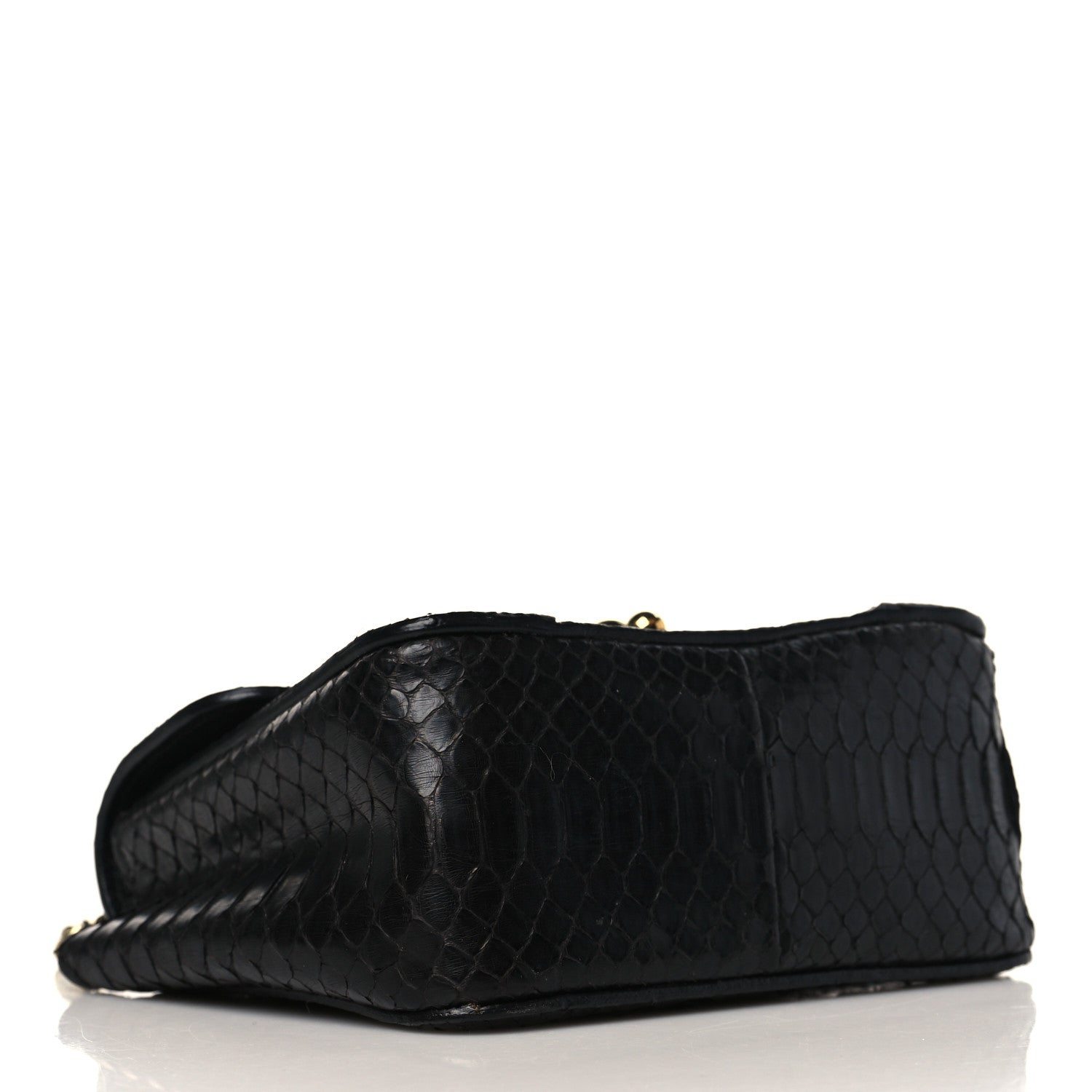 Chloe Snakeskin Mini Elsie Shoulder Bag Black 4 of 9