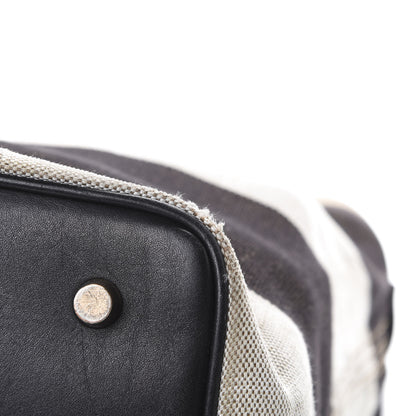 Burberry Canvas Mega Check Medium Susanna Hobo Black 12 of 16